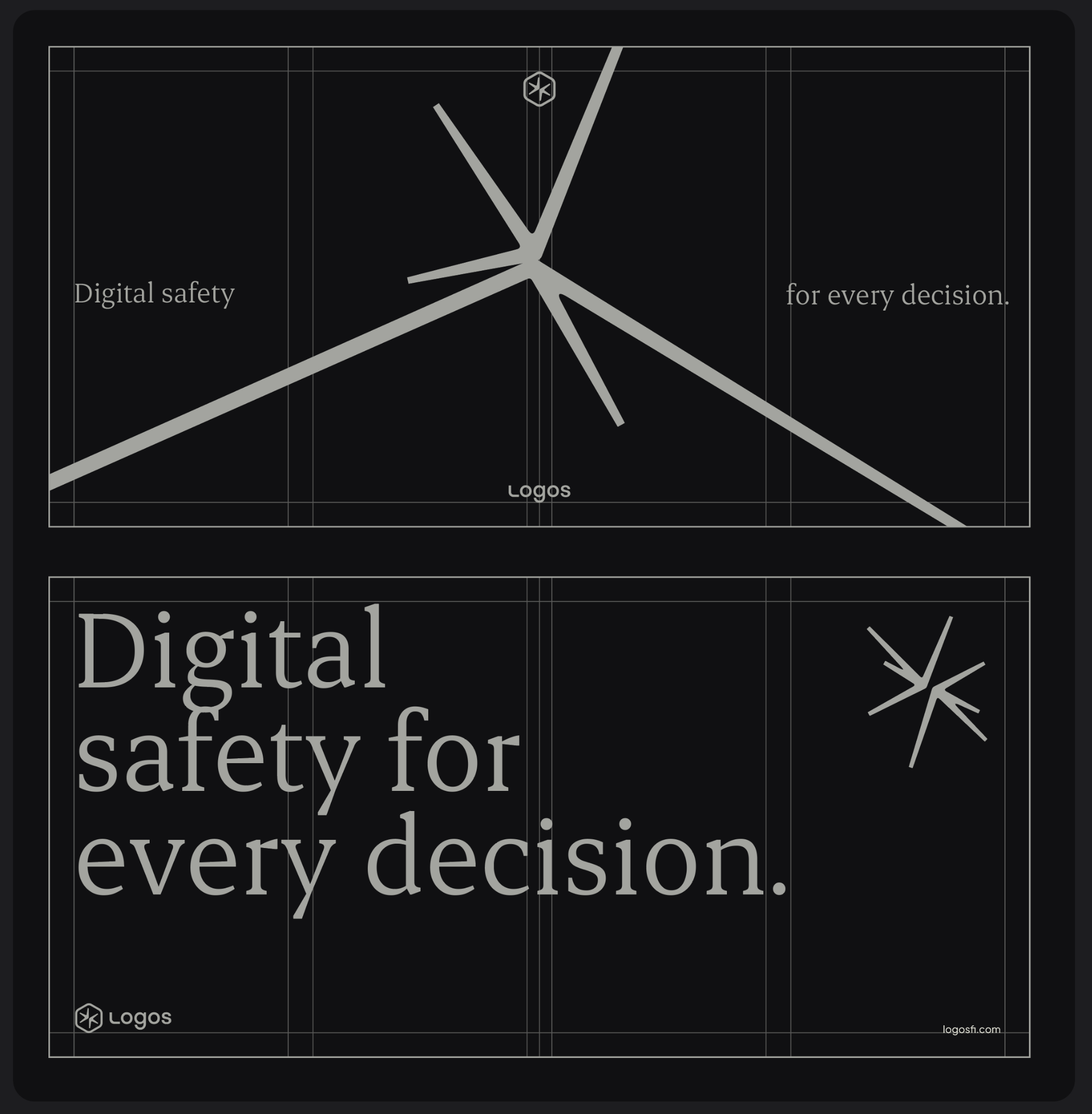 Rule 02: apply ratio across wide layouts, with contrasting visual weights